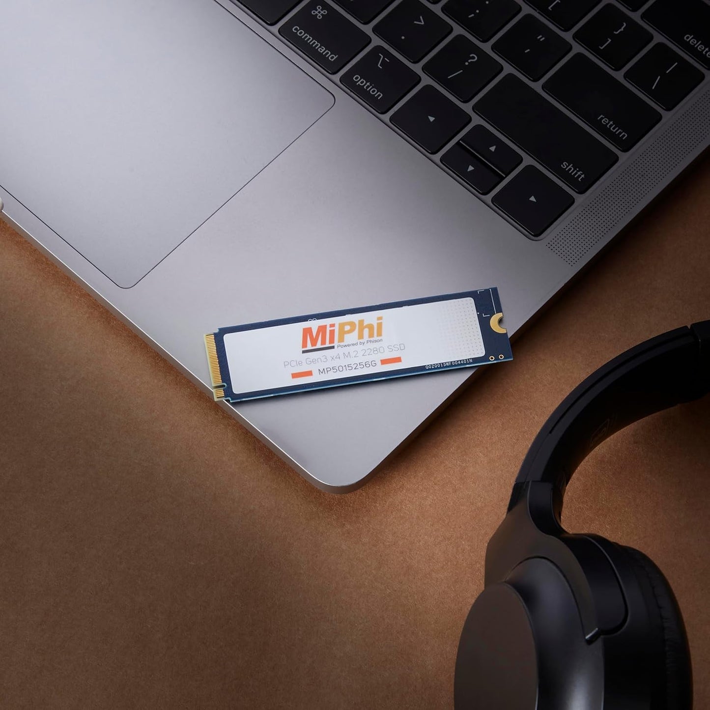 MiPhi MP300G3 256GB NVMe PCIe Gen3x4 M.2 2280 SSD (1-Cut)
