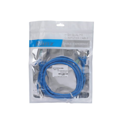 Ranz CAT6 Networking Patch Cord – High-Speed LAN Ethernet Cable for Reliable Network Connectivity