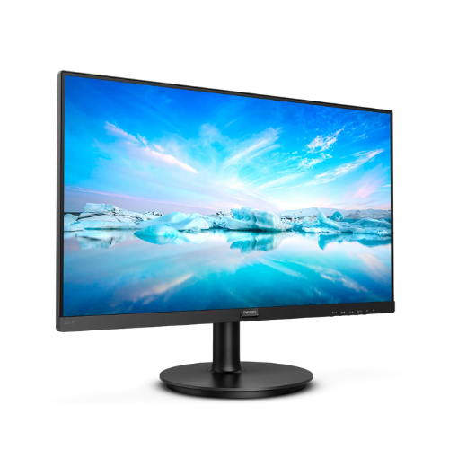 21.5" Philips 221V8/94 Full HD LED Monitor – VA Panel | 75Hz | Borderless Design | Flicker-Free | VESA Mount | HDMI + VGA