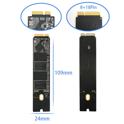 256GB Apple SSD SATA3 Oscoo ON800B (1-Cut) – High-Performance 3D TLC SSD for MacBook