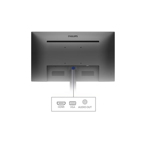 21.5" Philips 221V8/94 Full HD LED Monitor – VA Panel | 75Hz | Borderless Design | Flicker-Free | VESA Mount | HDMI + VGA