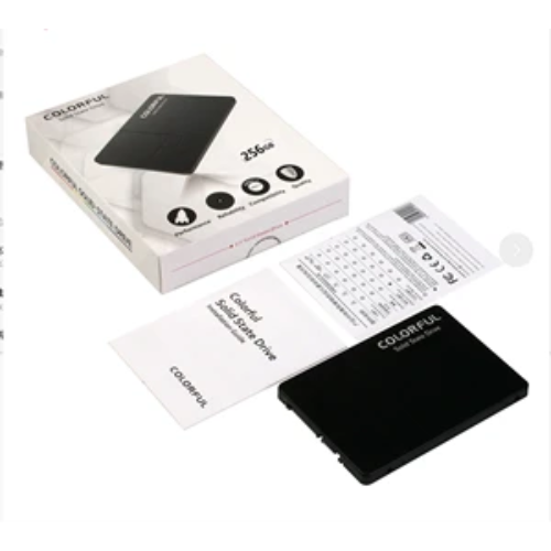 256GB Colorful SL500 SATA 2.5-inch SSD | 3D NAND | Up to 500MB/s Read | Internal Solid State Drive