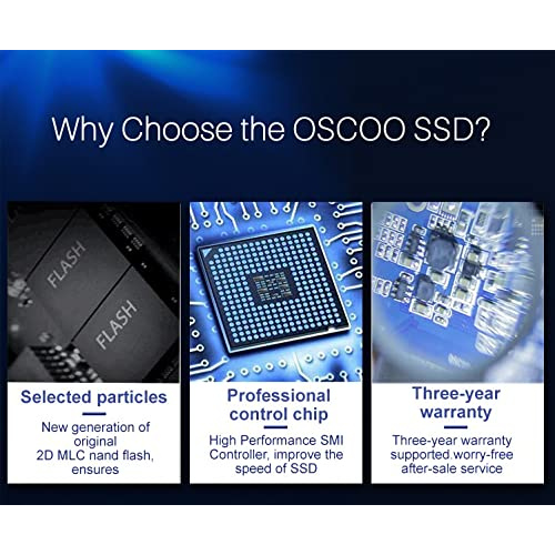 1TB Oscoo mSATA SSD OM600 (1-Cut) – SATA III Internal Solid State Drive