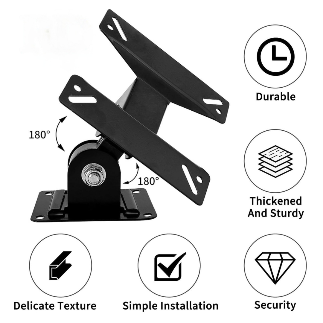 Rotatable Wall Mount Stand for TV / LED and Monitor – Full Motion, Tilt & Swivel, VESA Compatible, Bracket for 14-32 Inch Screens