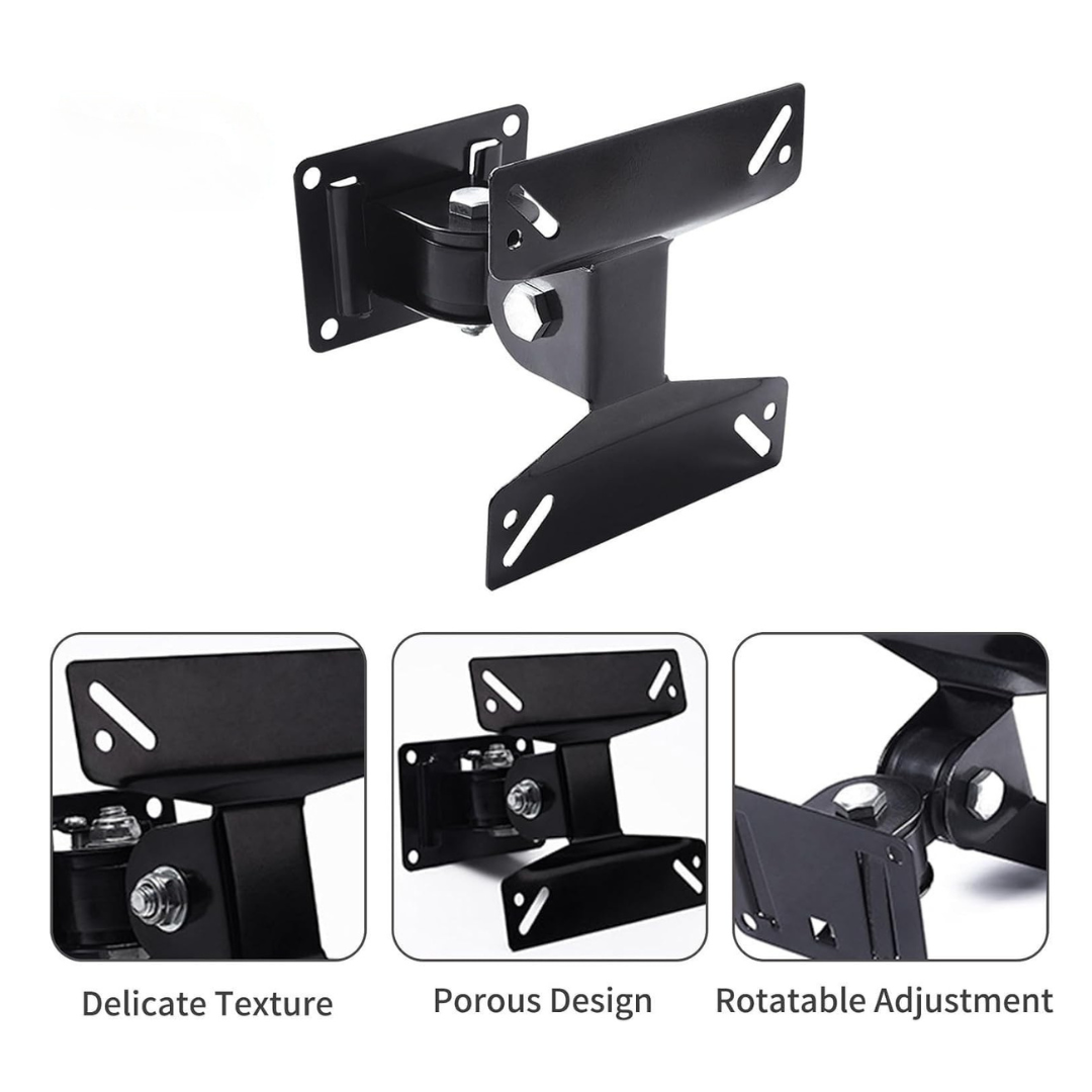 Rotatable Wall Mount Stand for TV / LED and Monitor – Full Motion, Tilt & Swivel, VESA Compatible, Bracket for 14-32 Inch Screens