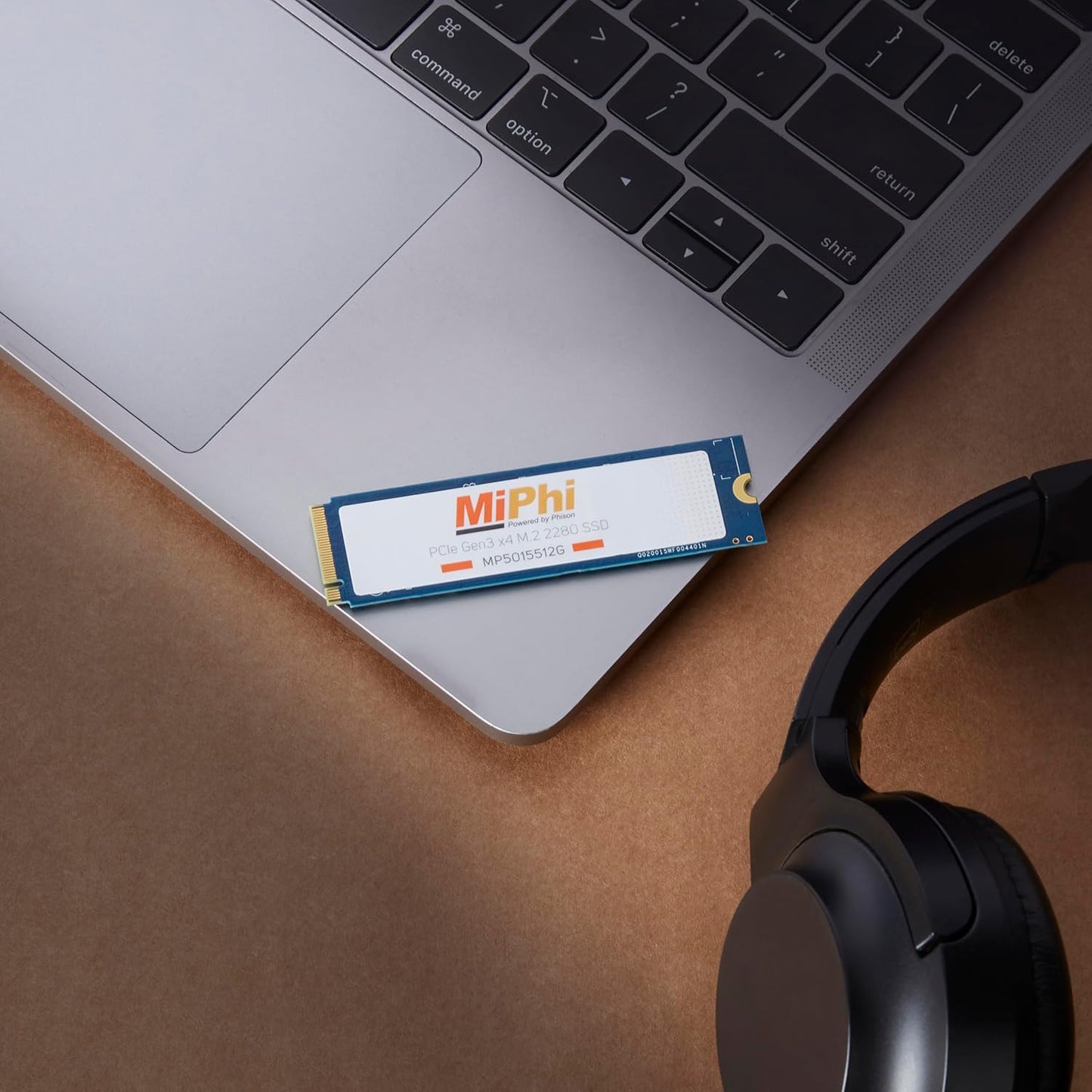 MiPhi MP300G3 512GB NVMe PCIe Gen3x4 M.2 2280 SSD (1-Cut)