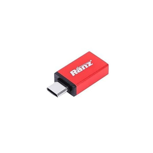 Ranz Type-C OTG Connector  Male to USB A 3.0 Female | High-Speed Data Transfer Adapter for Smartphones, Tablets & Laptops