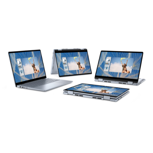 Dell Inspiron 7440 2-in-1 Laptop (Intel Core i5 13th Gen / 16GB RAM / 512GB SSD / 14" Touch / Windows 11 / Ice Blue / 1Year Warranty / No Bag)