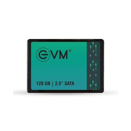 EVM 128GB 2.5" SATA III Internal Solid State Drive (SSD) – 550MB/s Read | 500MB/s Write | 3D NAND | High-Speed Reliable Storage