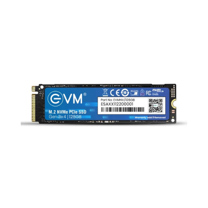 128GB M.2 2280 NVMe PCIe Gen 3×4 EVM SSD (1-Cut) | Up to 1800MB/s Read & 700MB/s Write | 3D TLC NAND | Ultra-Compact High-Speed Storage