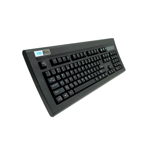 TVS Electronics Gold Prime Mechanical Wired Keyboard | Dustproof Mechanical Key Switches | 50 Million Keystrokes | 1.5M USB Cable | USB Gold Keyboard (Black)