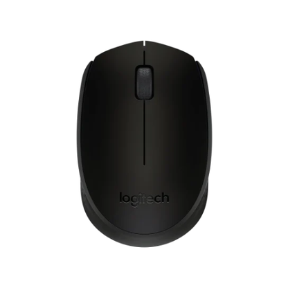 Logitech M170 Wireless Mouse | 2.4 GHz with USB Receiver | 1000 DPI Optical Tracking | 12-Month Battery | Ambidextrous | PC/Mac/Laptop