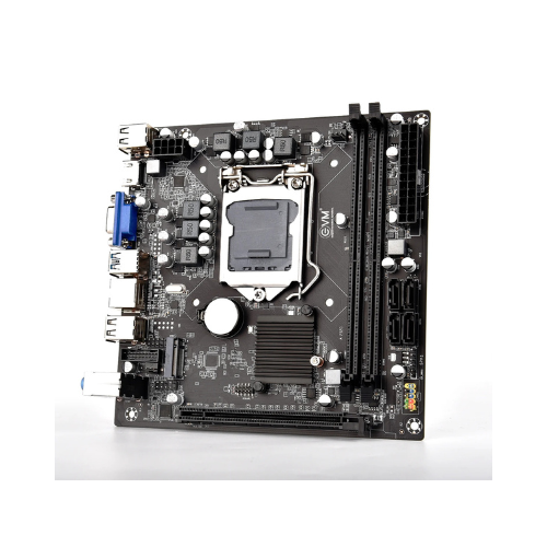 EVM H110NEL DDR4 Motherboard with NVMe Slot | Intel H110 Chipset | LGA1151 | Supports 6th–9th Gen Intel Processors