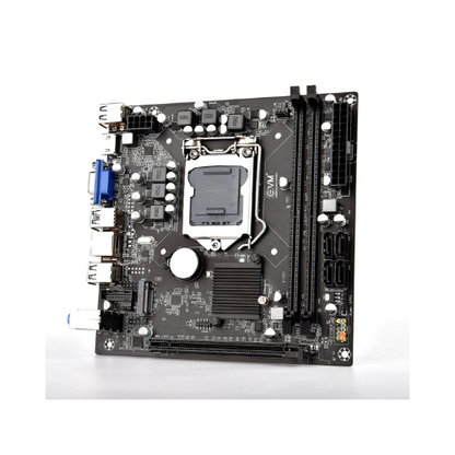 EVM H110NEL DDR4 Motherboard with NVMe Slot | Intel H110 Chipset | LGA1151 | Supports 6th–9th Gen Intel Processors