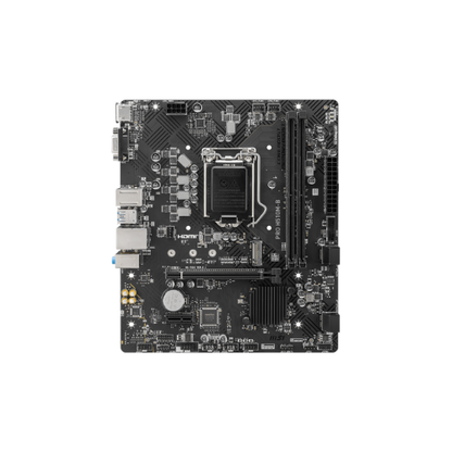 MSI PRO H510M-B Micro-ATX Motherboard | LGA 1200 | DDR4 | HDMI/ VGA | M.2 NVMe | USB 5Gbps | Realtek LAN