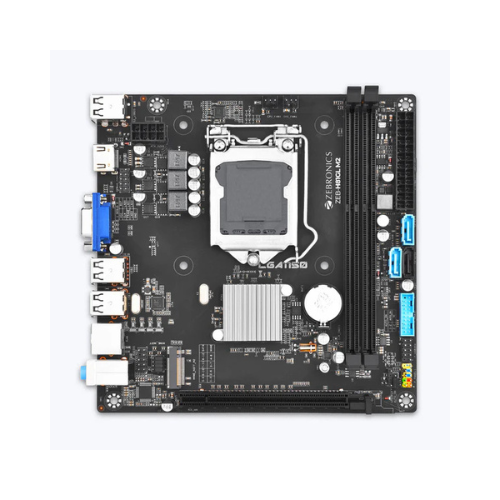 Zebronics Zeb H81GL M2 Motherboard | Intel H81 Chipset | LGA 1150 | DDR3 | NVMe/SATA M.2 Slot | 5.1 Audio | Micro-ATX