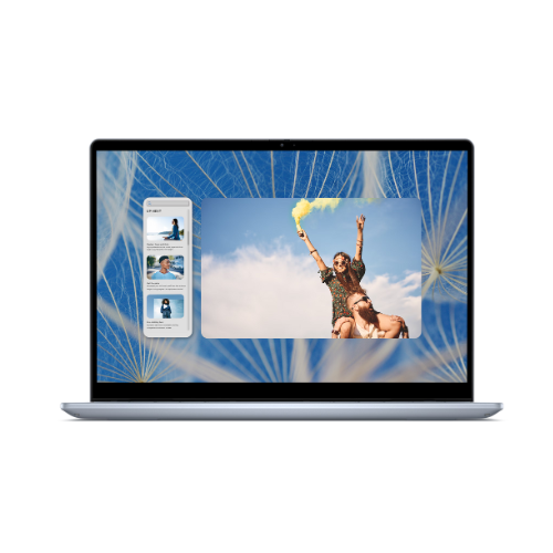 Dell Inspiron 7440 2-in-1 Laptop (Intel Core i5 13th Gen / 16GB RAM / 512GB SSD / 14" Touch / Windows 11 / Ice Blue / 1Year Warranty / No Bag)