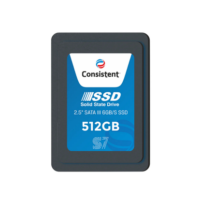 256GB Consistent 2.5 Inch SATA III Internal SSD | 550MB/s Read, 500MB/s Write