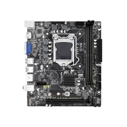 EVM H310G DDR4 Motherboard with NVMe Slot | Intel H310 Chipset | LGA1151 | Supports 8th/9th Gen Intel Processors