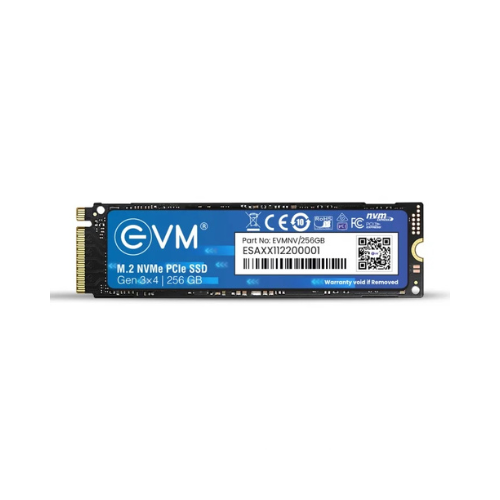 256GB M.2 2280 NVMe PCIe Gen 3×4 EVM SSD (1-Cut) | Up to 2000MB/s Read & 1500MB/s Write | 3D TLC NAND | Ultra-Compact High-Speed Storage