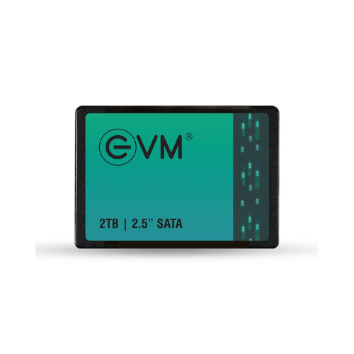 2TB 2.5" SATA III Internal Solid State Drive (SSD) EVM – 550 MB/s Read | 500 MB/s Write | 3D NAND | Ultra-Fast & Reliable Storage