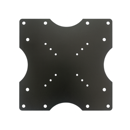 Universal VESA Mount Plate 200x200mm – Converts 50x50mm, 75x75mm, 100x100mm, 200x200mm | Steel TV & Monitor Mount Extension-Black