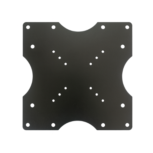 Universal VESA Mount Plate 200x200mm – Converts 50x50mm, 75x75mm, 100x100mm, 200x200mm | Steel TV & Monitor Mount Extension-Black
