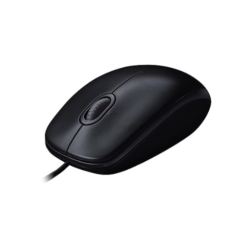 Logitech M90 Wired USB Optical Mouse | 1000 DPI | Ambidextrous Design | 3-Year Warranty | PC/Mac/Laptop – Black