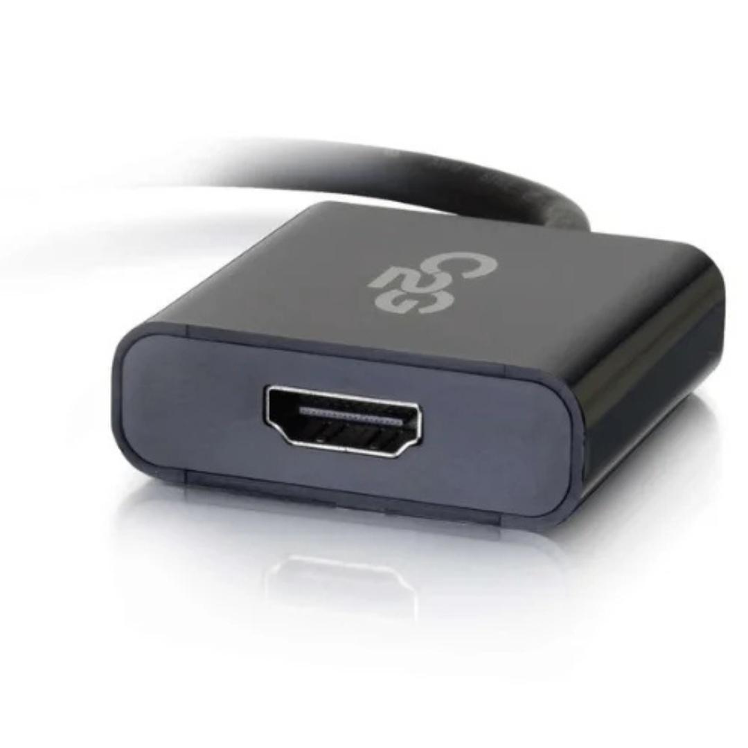 Ranz Mini DisplayPort (Thunderbolt) to HDMI Adapter | 4K UHD Video & Audio Converter | Secure Latch Design | Plug & Play