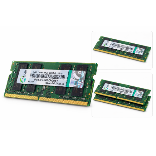 8GB DDR4 2666MHz DAICHI Laptop RAM 5-Year Warranty