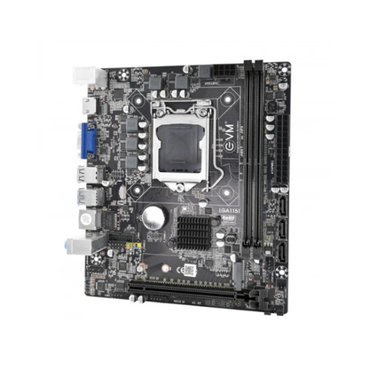 EVM H310G DDR4 Motherboard with NVMe Slot | Intel H310 Chipset | LGA1151 | Supports 8th/9th Gen Intel Processors