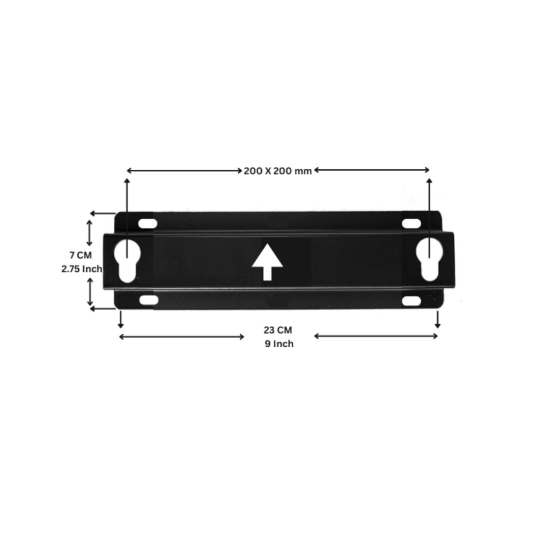 Universal Fixed Wall Mount Bracket for 32-42 Inch LED, LCD, HD, Smart TVs | Heavy Duty TV Stand | VESA Compatible 200x200
