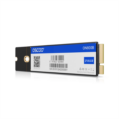 256GB Apple SSD SATA3 Oscoo ON800B (1-Cut) – High-Performance 3D TLC SSD for MacBook