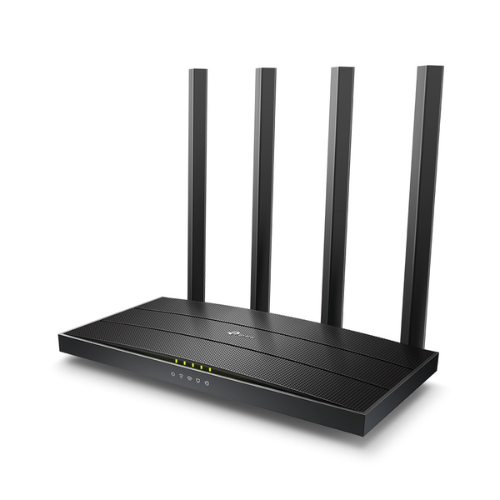 TP-Link Archer C6 AC1200 Dual Band Wi-Fi Router | 867 Mbps 5GHz + 400 Mbps 2.4GHz | MU-MIMO | Gigabit Ports | Access Point Mode