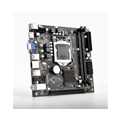 EVM H110NEL DDR4 Motherboard with NVMe Slot | Intel H110 Chipset | LGA1151 | Supports 6th–9th Gen Intel Processors