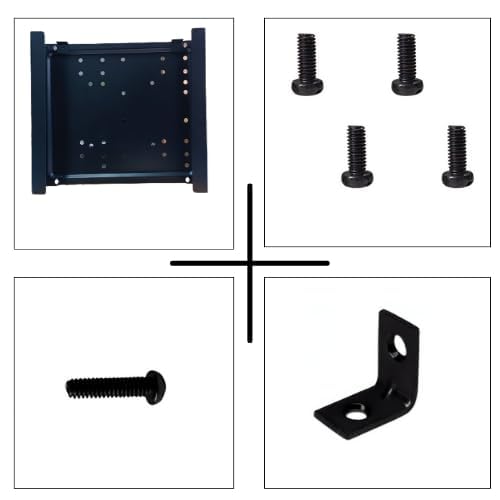 Universal VESA Mount Bracket Stand for Dell, HP & Lenovo Tiny/Micro PCs | LCD Monitor & Wall Mount Kit