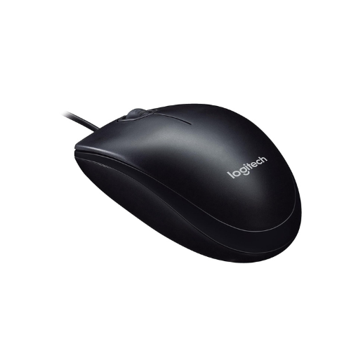 Logitech M90 Wired USB Optical Mouse | 1000 DPI | Ambidextrous Design | 3-Year Warranty | PC/Mac/Laptop – Black