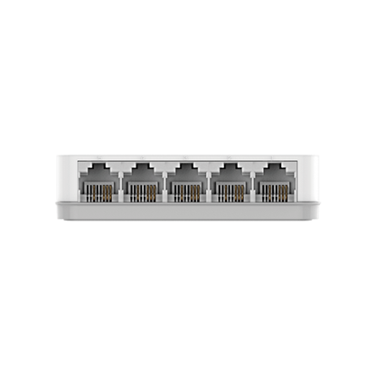 5-Port D-Link Unmanaged Network Switch DES-1005C | 10/100 Mbps LAN Ports | Plug & Play, Energy Efficient, Compact Design