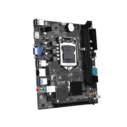 EVM H81JEL DDR3 Motherboard with NVMe Slot | Intel H81 Chipset | LGA1150 | Supports Core i3/i5/i7 & E3-V3 CPUs