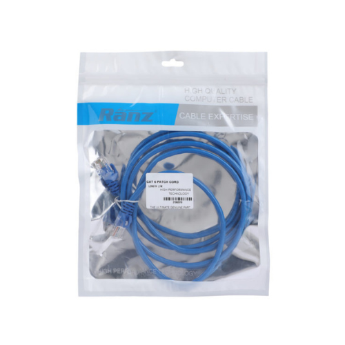 Ranz CAT6 Networking Patch Cord – High-Speed LAN Ethernet Cable for Reliable Network Connectivity