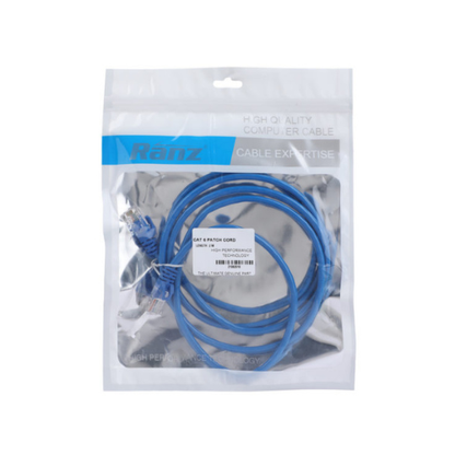 Ranz CAT6 Networking Patch Cord – High-Speed LAN Ethernet Cable for Reliable Network Connectivity