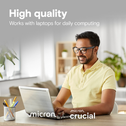 Crucial E100 480GB NVMe PCIe Gen4x4 SSD M.2 2280 (1-Cut)