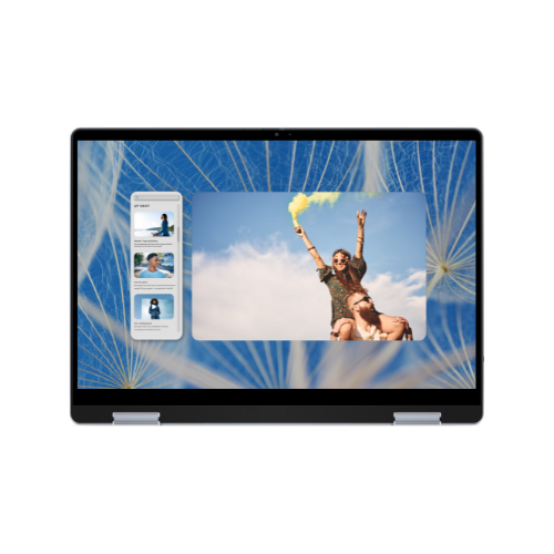 Dell Inspiron 7440 2-in-1 Laptop (Intel Core i5 13th Gen / 16GB RAM / 512GB SSD / 14" Touch / Windows 11 / Ice Blue / 1Year Warranty / No Bag)