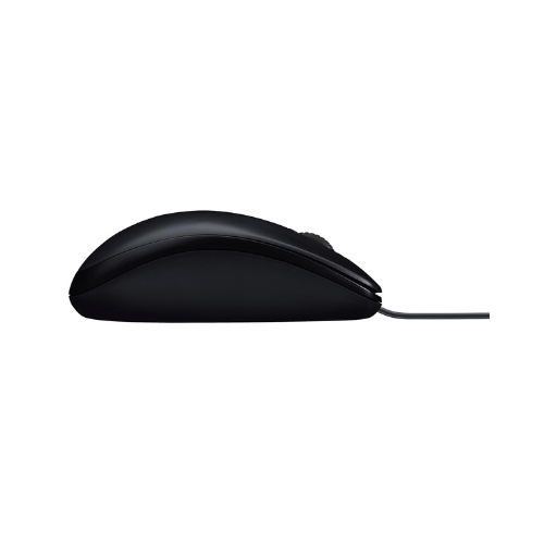 Logitech M90 Wired USB Optical Mouse | 1000 DPI | Ambidextrous Design | 3-Year Warranty | PC/Mac/Laptop – Black