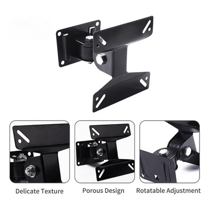 Rotatable Wall Mount Stand for TV / LED and Monitor – Full Motion, Tilt &amp; Swivel, VESA Compatible, Bracket for 14-32 Inch Screens