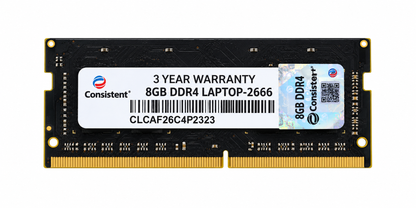8GB DDR4 2666MHz Laptop RAM Consistent