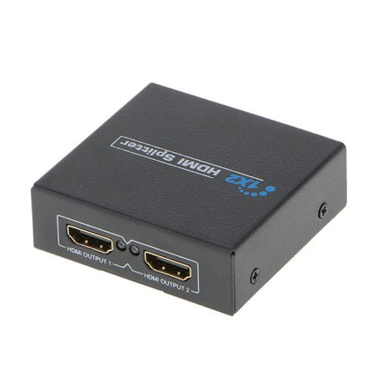 Ranz 2-Port HDMI Splitter | Bi-Directional HDMI Switch | Full HD 1080p 60Hz | Plug & Play with Gold-Plated Terminals