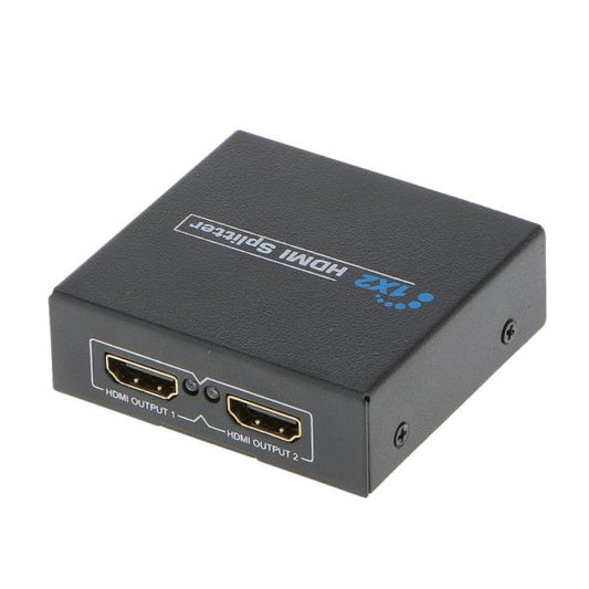 Ranz 2-Port HDMI Splitter | Bi-Directional HDMI Switch | Full HD 1080p 60Hz | Plug & Play with Gold-Plated Terminals
