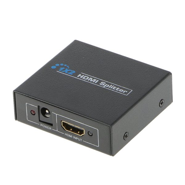 Ranz 2-Port HDMI Splitter | Bi-Directional HDMI Switch | Full HD 1080p 60Hz | Plug & Play with Gold-Plated Terminals