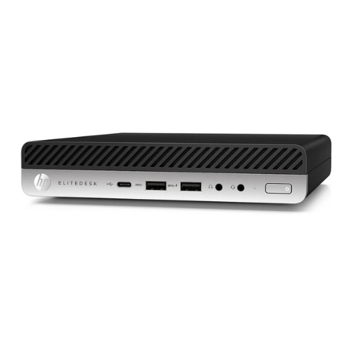 Refurbished HP ProDesk 800 G4 Tiny PC | Intel Core i7 8th Gen | 16GB DDR4 | 500GB NVMe SSD | DP + VGA | Wi-Fi